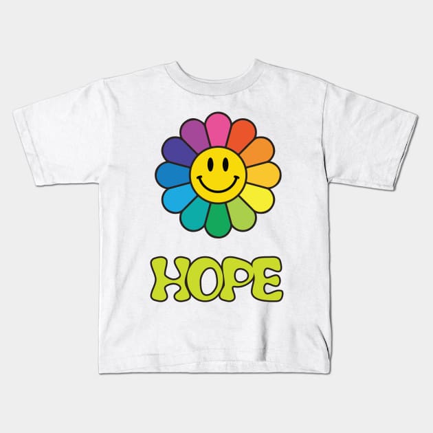 BTS Jhope flower sunshine Kids T-Shirt by Oricca